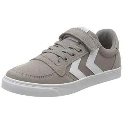 Abbildung von Hummel Slimmer Stadil Sneaker low für Kinder, Größe: 26, Frost grey Schuhe