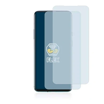 Abbildung von BROTECT 2 Stück Full Cover Schutzfolie für OnePlus 7T Pro Screen Displayschutz Folie [3D Curved, Anti Fingerprint, Kristall Klar]