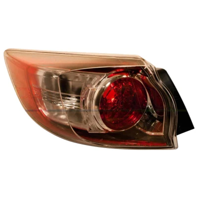Abbildung von PRASCO MZ3304164 Rückleuchte links äusserer Teil MAZDA: 3 Hatchback