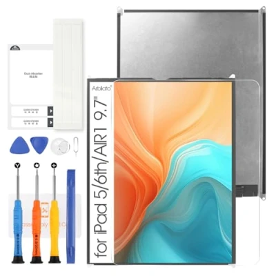 Abbildung von Display für iPad 5/6 / Air 1 9.7 LCD Bildschirm, 5 6th Generation 1st Reparaturkit, A1822 A1823 A1893 A1474 A1475