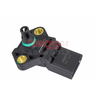 Abbildung von METZGER 0906517 Sensor, Ladedruck SEAT: Alhambra II, Ibiza 4 ST, Sportcoupe, VOLKSWAGEN: Polo V Schrägheck, Golf 7 Sharan II
