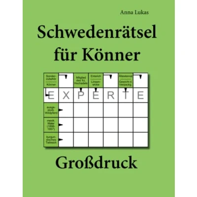 Abbildung von Schwedenrätsel für Könner Großdruck