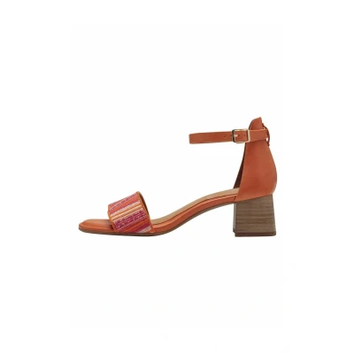 Abbildung von Tamaris Comfort Schaftsandale, Damen, Größe: 40, Orange comb Schuhe