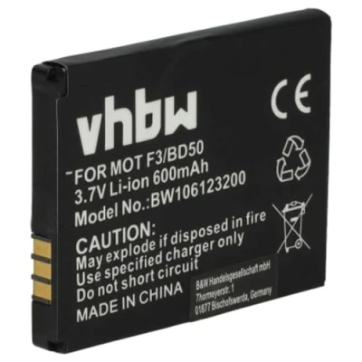 Abbildung von vhbw Akku kompatibel mit AVM Fritz!Fon C4, C5, EM25, EM325, M2, M325, MT F schnurlos Festnetz Telefon (600mAh, 3,7V, Li Ion)