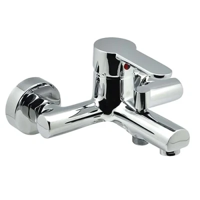 Abbildung von Schütte Wannenarmatur &quot;Altana&quot;, Mischbatterie Badewanne, Wasserhahn Bad, in Chrom