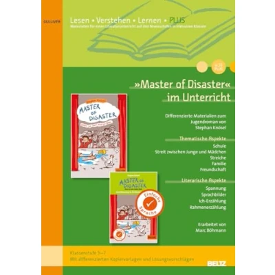 Abbildung von »Master of Disaster« im Unterricht: Differenzierte Materialien zum Kinderroman von Stephan Knösel (Klassen 5 7, mit Kopiervorlagen)