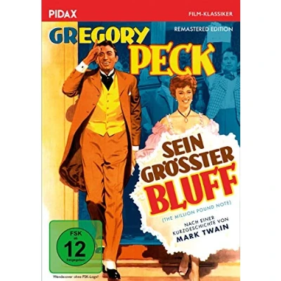 Abbildung von Sein größter Bluff Remastered Edition (The Million Pound Note) / Kult Komödie frei nach Mark Twain mit Gregory Peck (Pidax Film Klassiker)