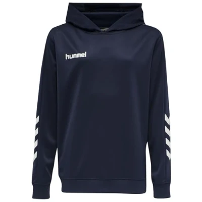 Abbildung von Hummel Hmlpromo POLY Hoodie Kapuzenpullover, Herren, Größe: Medium, Marine