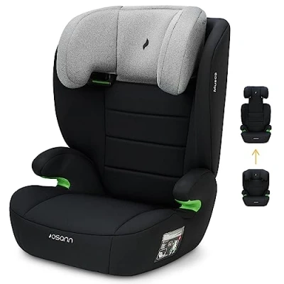 Abbildung von Osann Kinderautositz Musca i Size Grey Melange