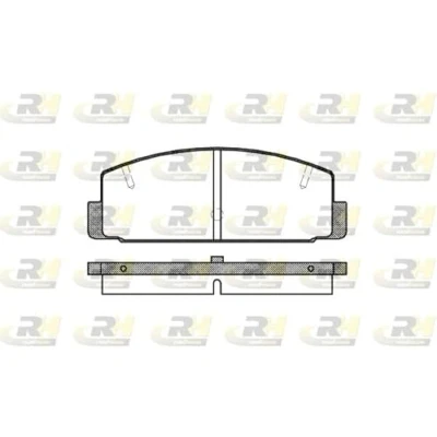 Abbildung von ROADHOUSE 2179.20 Bremsbelagsatz Hinterachse mit Zubehör, Feder MAZDA: 6 Sport Kombi, Limousine, Hatchback