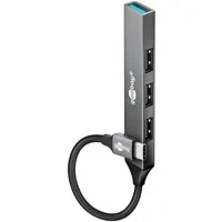 Abbildung von Slim 4 Port USB Hub, C auf A, 3.2 Gen1