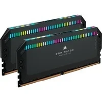 Abbildung von CORSAIR DOMINATOR Platinum RGB DDR5 RAM 64GB (2x32GB) 6800MHz CL40 Intel XMP iCUE Kompatibel Computer Speicher Schwarz (CMT64GX5M2B6800C40)