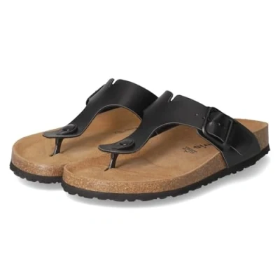 Abbildung von Tamaris Damen Pantolette in schwarz Gr. 42