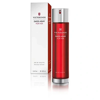 Abbildung von Victorinox Swiss Army For Her Eau de Toilette Damen, Parfüm mit Maiglöckchen und Pfingstrose, Blumig frisch, 50 ml
