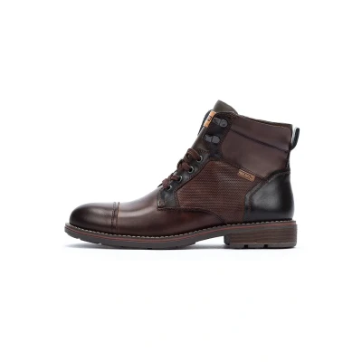 Abbildung von Pikolinos Stiefeleten in Leder York für Männer Farbe Marrón