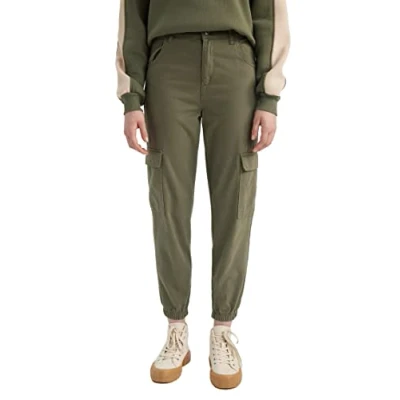 Abbildung von DeFacto Damen W8036AZ Sweatpants, Khaki, 32