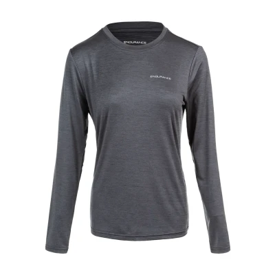 Abbildung von Endurance Funktions Maje Melange Langarmshirt, Damen, Größe: 40, 1001 black