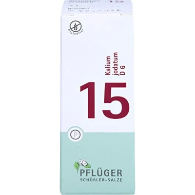 Abbildung von Schüßler Salz Nr. 15 Kalium jodatum D6 100 St