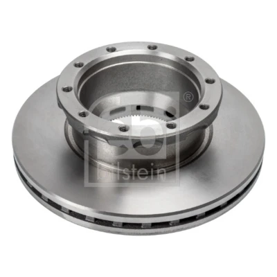 Abbildung von FEBI BILSTEIN 175329 Bremsscheibe Hinterachse, Vorderachse 430 45 10 235 Belüftet mit ABS Sensorring