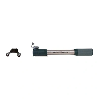 Abbildung von Topeak Pocket Rocket DX II Grau Mini Fahrradpumpe