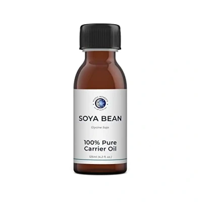 Abbildung von Mystic Moments Sojabohnenträgeröl 250 ml reines &amp; natürliches Öl perfekt für Haare, Gesicht, Nägel, Aromatherapie, Massage und Ölverdünnung veganer GVO frei