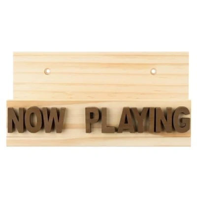 Abbildung von Navaris Plattenständer Plattenhalter Holz Vinyl LP Stand Schallplatten Halter, 1 tlg.