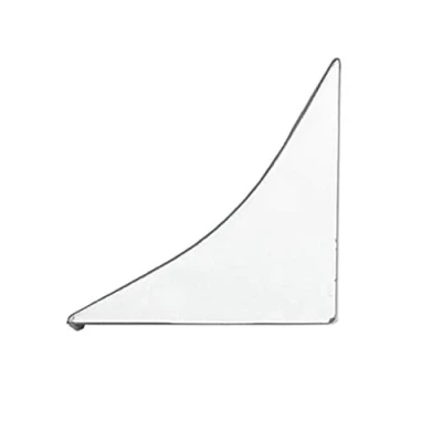 Abbildung von DQ PP WINKELLEISTE ENDSTÜCK Aluminium 23 x 23mm PVC Küchenleiste Arbeitsplatte Abschlussleiste Leiste Küche Küchenabschlussleiste Wandabschlussleiste Tischplattenleisten
