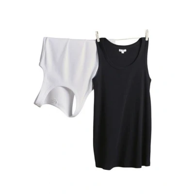 Abbildung von vertbaudet Stilltop Bio Kollektion: 2er Pack Umstands Tops aus Ripp