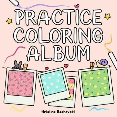 Abbildung von Practice Coloring Album: Blank Personal Swatches &amp; Patterns Book, Blending and Color Creativity (Practice Book)