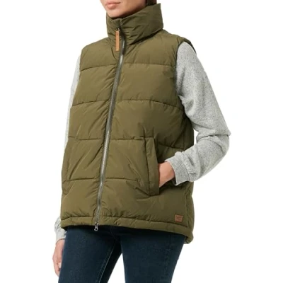 Abbildung von camel active Weste, Damen, Größe: 40, Dark khaki