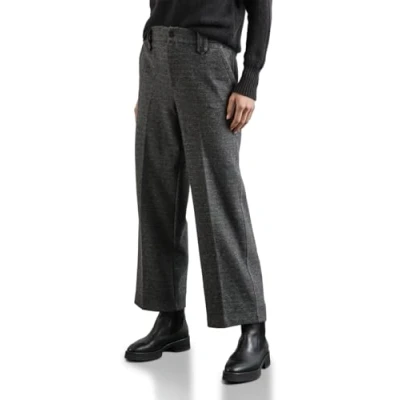 Abbildung von Street One Straight LEG Stoffhose, Damen, Größe: 40x30, Grau
