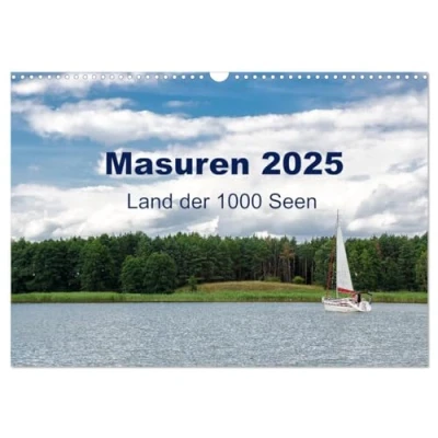 Abbildung von Masuren 2025 Land der 1000 Seen (Wandkalender DIN A3 quer), CALVENDO Monatskalender