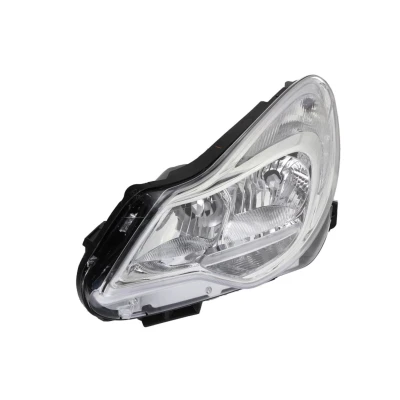 Abbildung von ABAKUS 442 1169LMLDEM1 Scheinwerfer links H7, H1 chrom glasklar mit Stellmotor für LWR PX26d, P14.5s OPEL: Corsa D Schrägheck