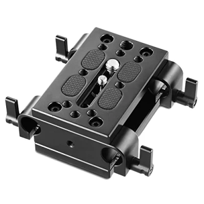 Abbildung von SMALLRIG Stativ Montage Grundplatte Baseplate Rig mit 15mm Rod Clamp 1798