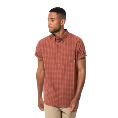 Abbildung von Jack Wolfskin EL Dorado Hemd, Herren, Größe: Small, Barn red