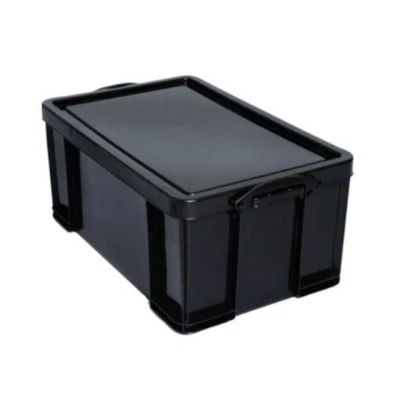 Abbildung von Really Useful Box Aufbewahrungsbox 64BK 44x31x71cm 64l schwarz