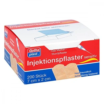 Abbildung von Gothaplast Injektionspfl.sensitiv 2x7 cm