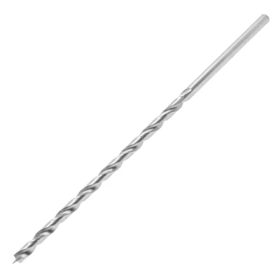 Abbildung von ENT 50446 Holzspiralbohrer Ø 6 mm, extra lang 200 HSS G, mit Zentrierspitze und Vorschneider, NL 135 Schaft zylindrisch