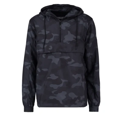 Abbildung von Urban Classics camo PULL OVER Windbreaker Windbreaker, Herren, Größe: Medium, Gray