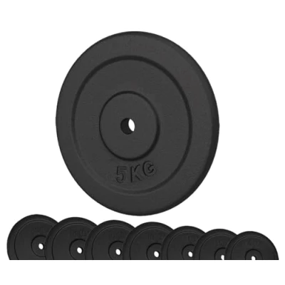 Abbildung von G5 HT SPORT Unisex Erwachsene Scheibe aus Gusseisen, 1 x 5 kg, Disco IN GHISA SINGOLO DA KG