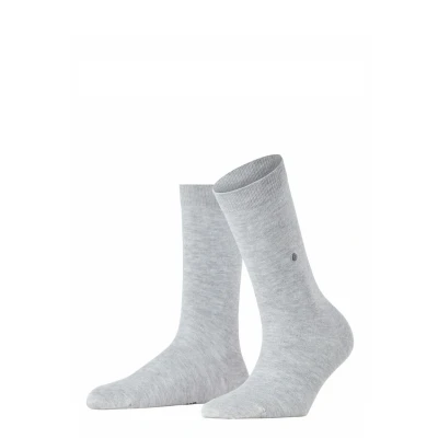 Abbildung von Burlington BRIT Style Socken, Damen, Größe: 36/41, Arctic mel