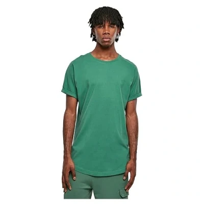 Abbildung von Urban Classics LONG Shaped Turnup Tshirt basic, Herren, Größe: XXL, Leaf