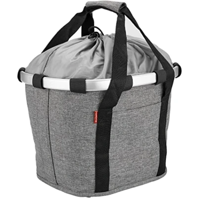 Abbildung von Reisenthel Klickfix Bikebasket Twist grau Lenkertasche Fahrradtasche