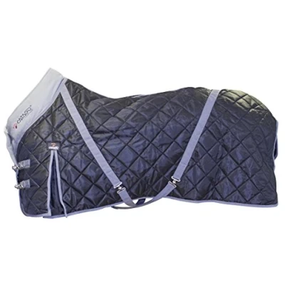Abbildung von Catago Stalldecke 100g Schwarz/Grau 135/185 Agradi.deVerkauft von Agradi