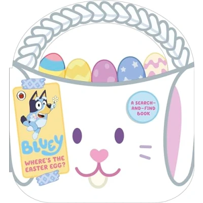 Abbildung von Bluey: Where’s the Easter Egg?: A Shaped Tabbed Board Book