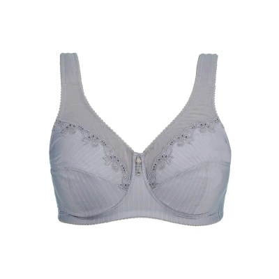 Abbildung von Ulla Popken Bügel BH, Damen, Größe: 125D, Grey