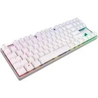 Abbildung von CHERRY MX 8.2 TKL Wireless XAGA, Kabellose Gaming Tastatur ohne Nummernblock, Deutsches Layout (QWERTZ), Bluetooth, 2,4 GHz und Kabel, MX2A RED Switches, Weiß