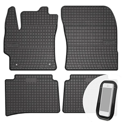 Abbildung von Gummimatten Auto Fußmatten Gummi Automatten Passgenau 4 teilig Set passend für Toyota Corolla ab 2019