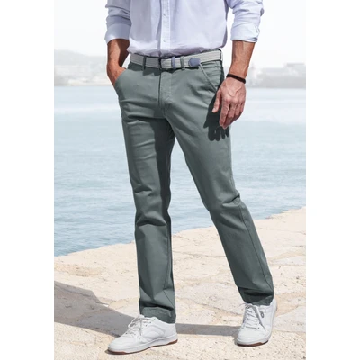 Abbildung von John Devin Chinohose regular fit aus elastischer Baumwoll Qualität