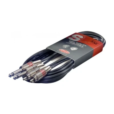 Abbildung von Stagg STC3PCM 10 Fuß Doppel Kabel Stecker RCAm, 3m
